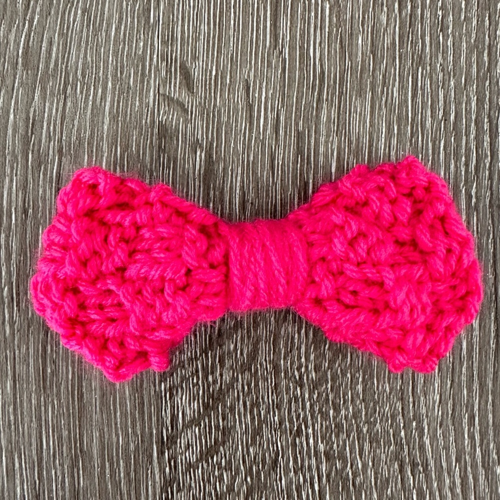 Handmade Barbie Pink Hair Bow